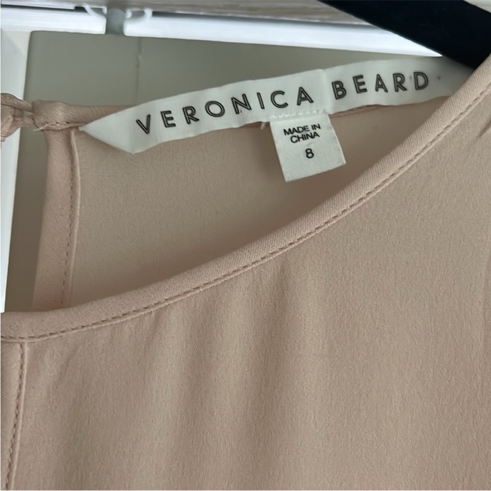 Veronica Beard Silk Blouse, Size 8, Blush - Picture 3 of 6